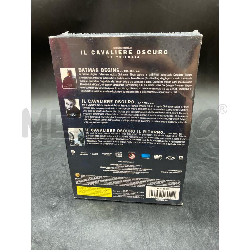 DVD IL CAVALIERE OSCURO LA TRILOGIA | Mercatino dell'Usato Roma eur 2