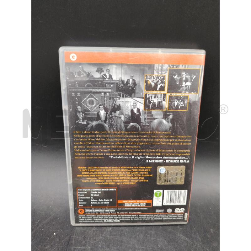 DVD IL CONTE DI MONTECRISTO | Mercatino dell'Usato Roma eur 2
