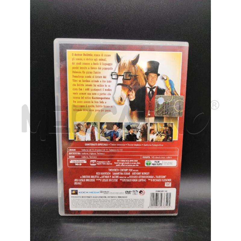 DVD IL FAVOLOSO DOTTOR DOLITTLE | Mercatino dell'Usato Roma eur 2