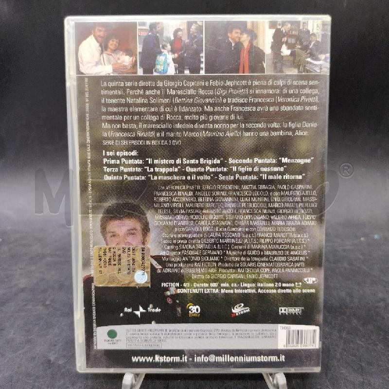 DVD IL MARESCIALLO ROCCA 5 | Mercatino dell'Usato Roma eur 2