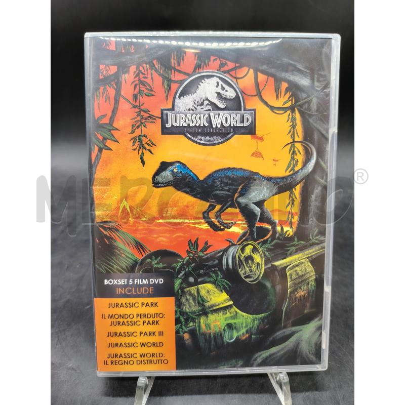 DVD JURASSIC WOLRD 5 FILM COLLECTION | Mercatino dell'Usato Roma eur 1