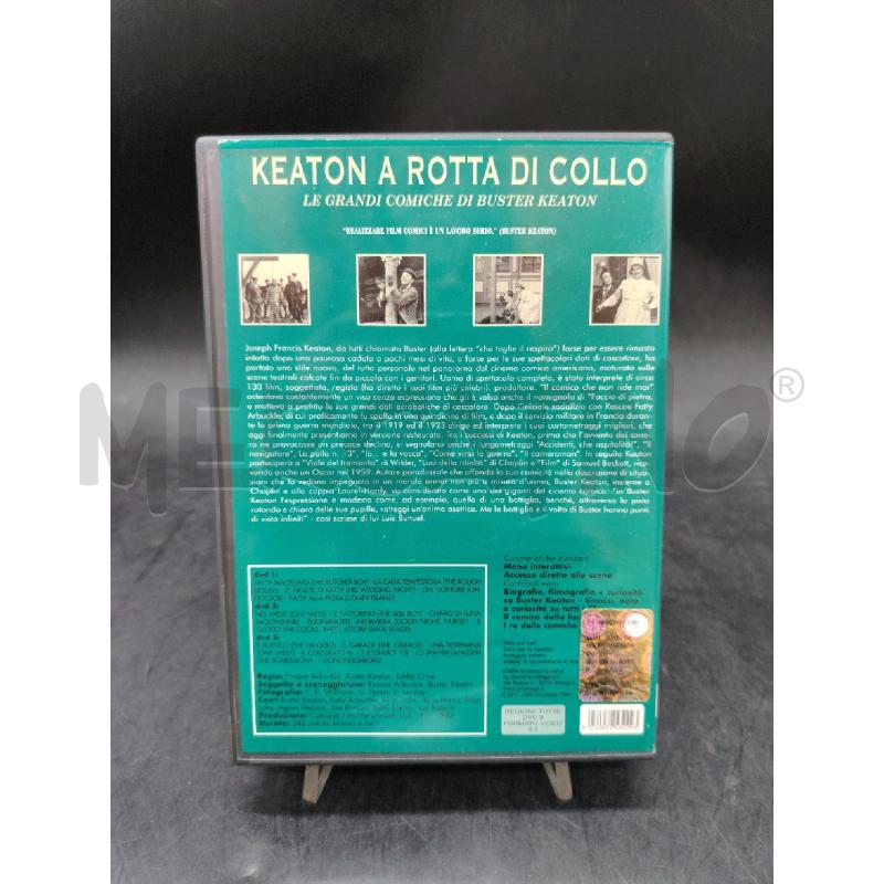 DVD KEATON A ROTTA DI COLLO | Mercatino dell'Usato Roma eur 2