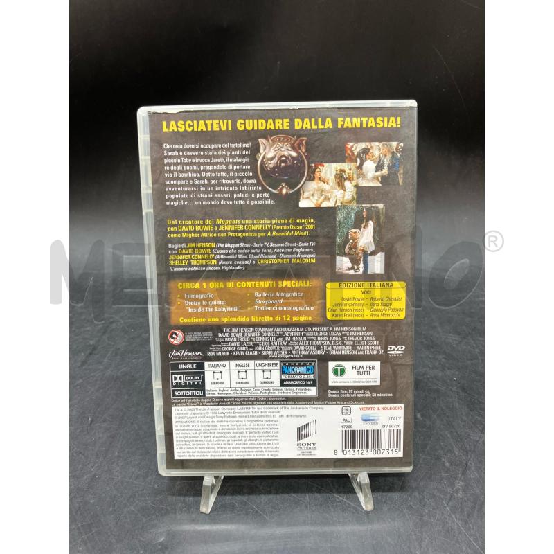 DVD LABYRINTH | Mercatino dell'Usato Roma eur 2