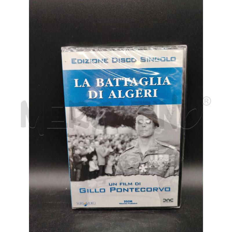 DVD LA BATTAGLIA DI ALGERI | Mercatino dell'Usato Roma eur 1