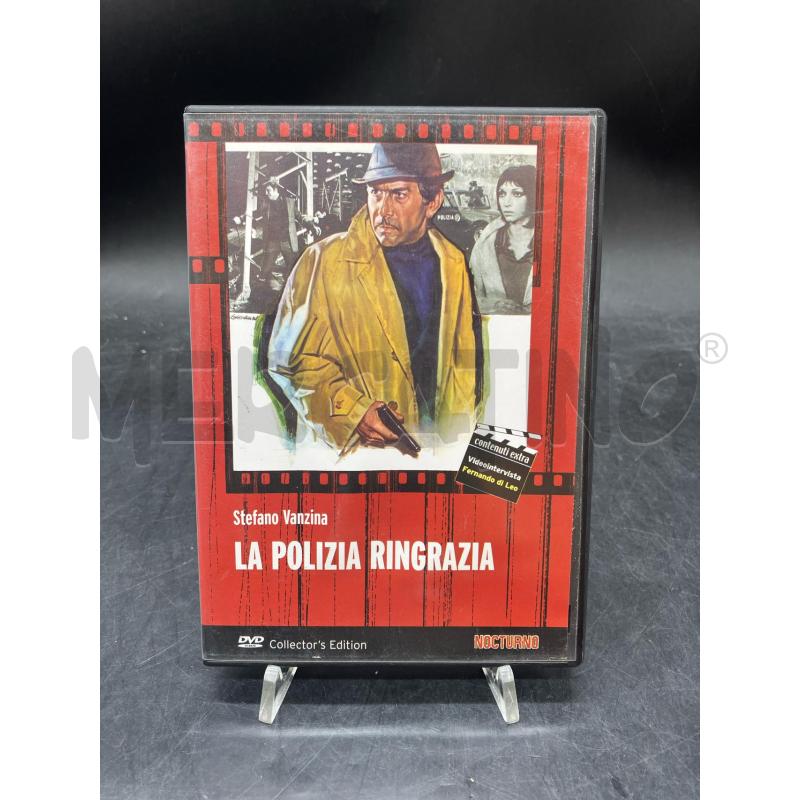 DVD LA POLIZIA RINGRAZIA | Mercatino dell'Usato Roma eur 1
