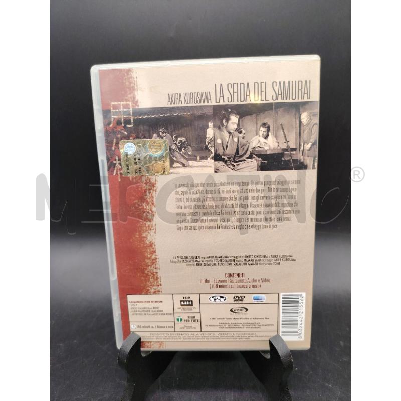 DVD LA SFIDA DEL SAMURAI | Mercatino dell'Usato Roma eur 2