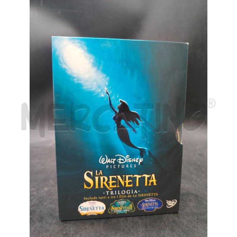DVD LA SIRENETTA TRILOGIA | Mercatino dell'Usato Roma eur 1