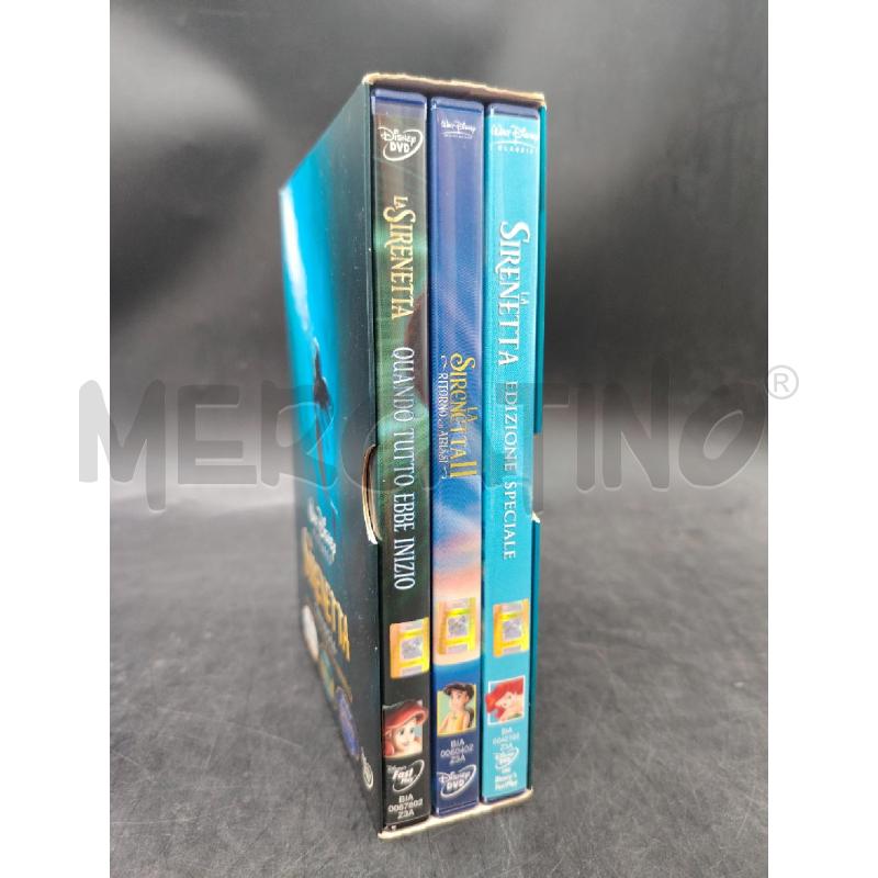 DVD LA SIRENETTA TRILOGIA | Mercatino dell'Usato Roma eur 2
