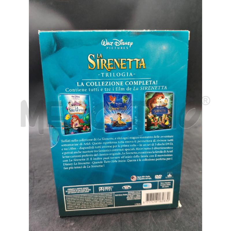 DVD LA SIRENETTA TRILOGIA | Mercatino dell'Usato Roma eur 3