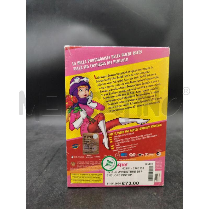 DVD LE AVVENTURE DI PENELOPE PISTOP | Mercatino dell'Usato Roma eur 2