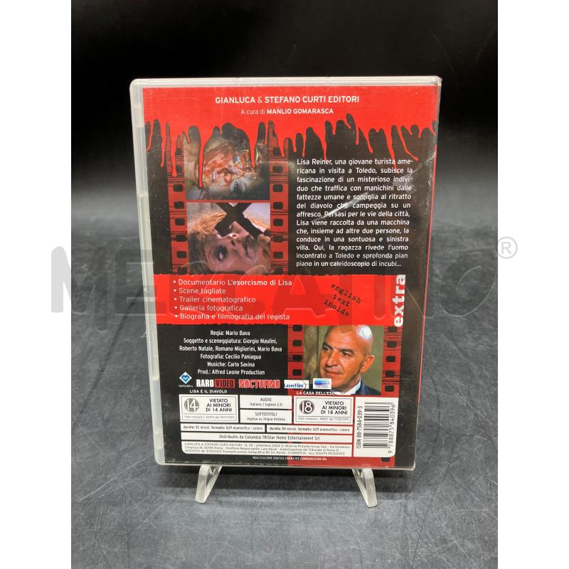 DVD LISA E IL DIAVOLO LA CASA DELL'ESORCISMO | Mercatino dell'Usato Roma eur 2
