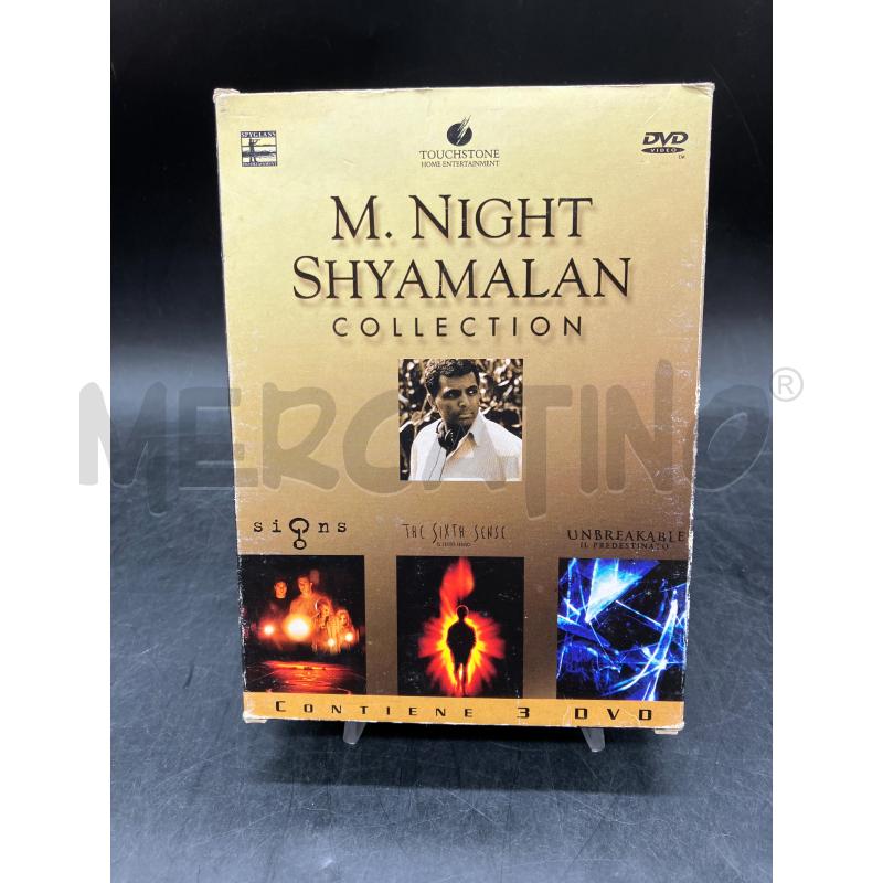 DVD M. NIGHT SHYAMALAN COLLECTION | Mercatino dell'Usato Roma eur 1