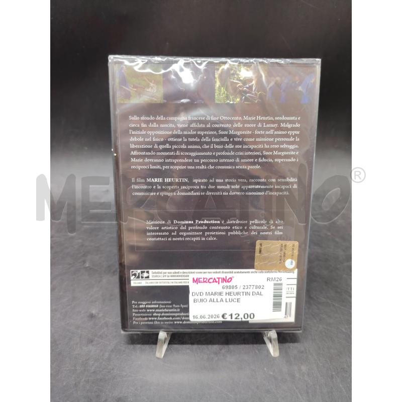 DVD MARIE HEURTIN DAL BUIO ALLA LUCE | Mercatino dell'Usato Roma eur 2