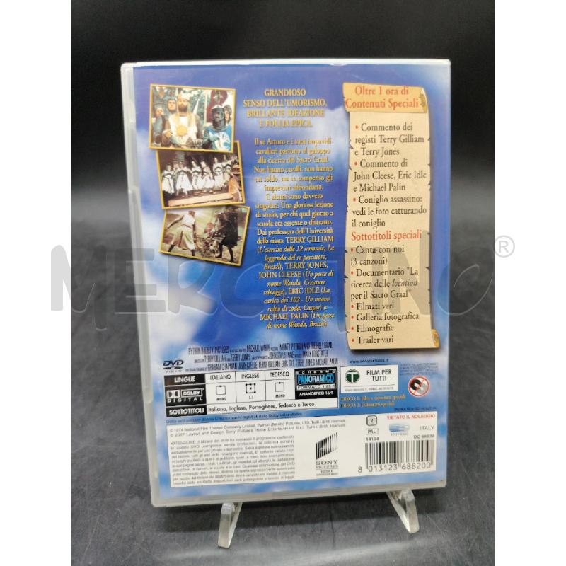 DVD MONTY PYTHON E IL SACRO GRAAL | Mercatino dell'Usato Roma eur 2