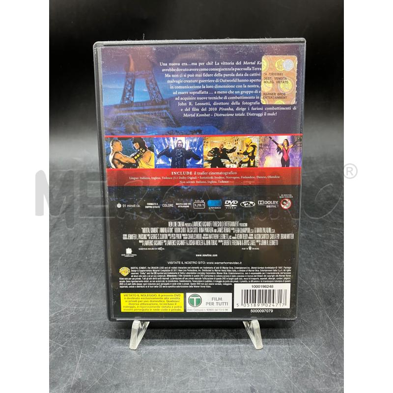 DVD MORTAL KOMBAT | Mercatino dell'Usato Roma eur 2