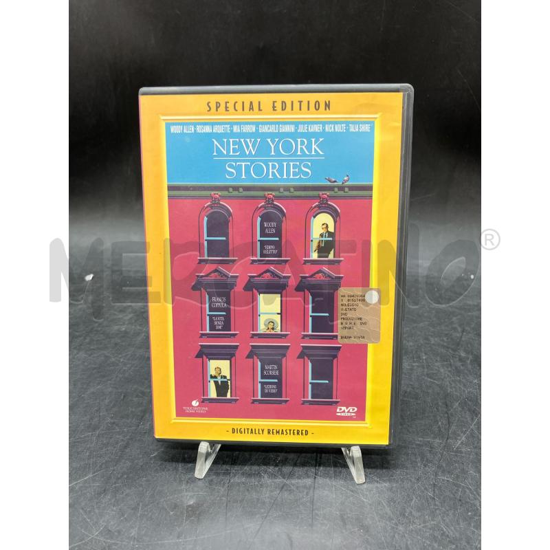 DVD NEW YORK STORIE SPECIAL EDITION | Mercatino dell'Usato Roma eur 1