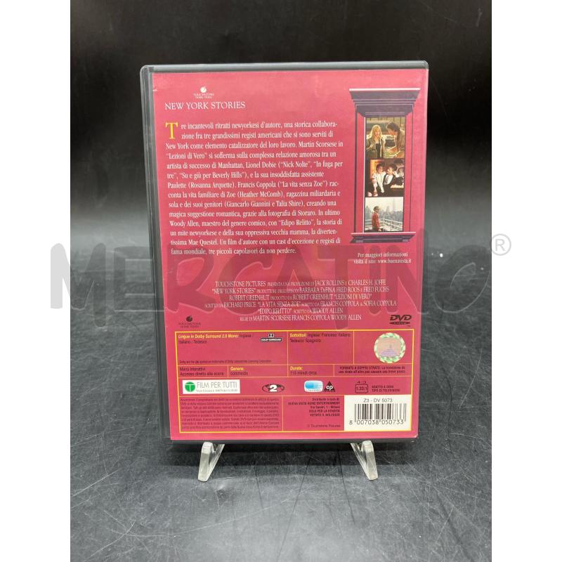 DVD NEW YORK STORIE SPECIAL EDITION | Mercatino dell'Usato Roma eur 2