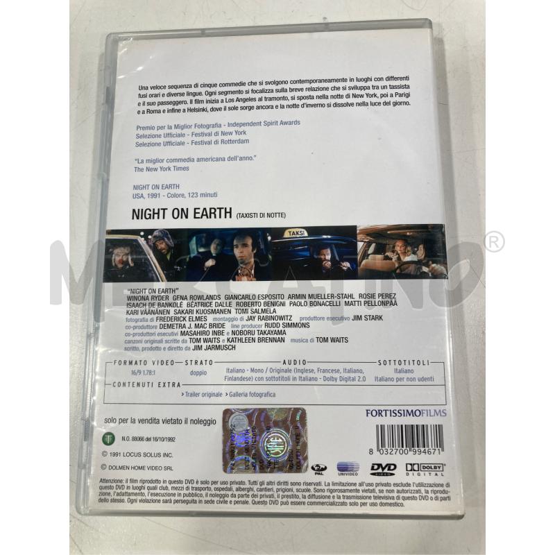 DVD NIGHT ON EARTH | Mercatino dell'Usato Roma eur 2