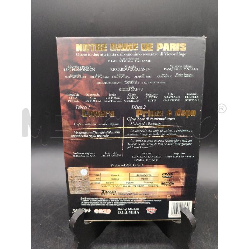 DVD NOTRE DAME DE PARIS | Mercatino dell'Usato Roma eur 2