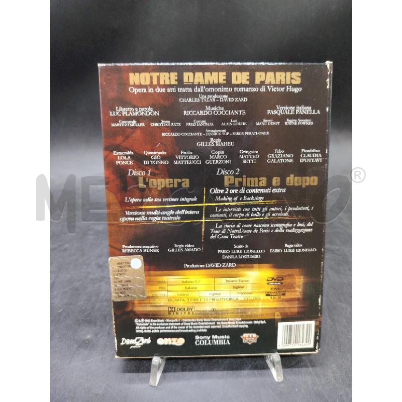 DVD NOTRE DAME DE PARIS | Mercatino dell'Usato Roma eur 3