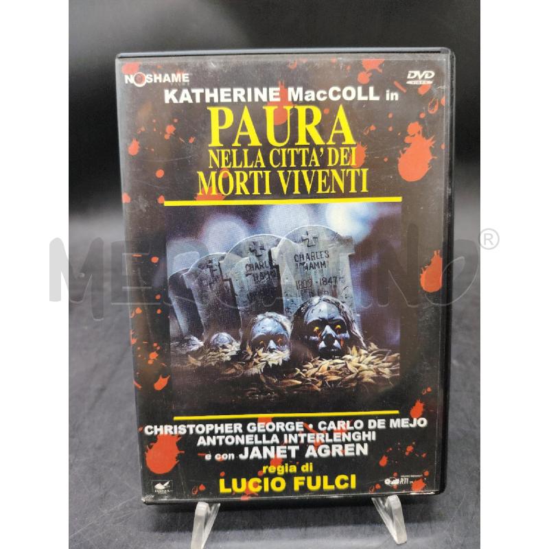 DVD PAURA NELLA CITTÀ DEI MORTI VIVENTI | Mercatino dell'Usato Roma eur 1
