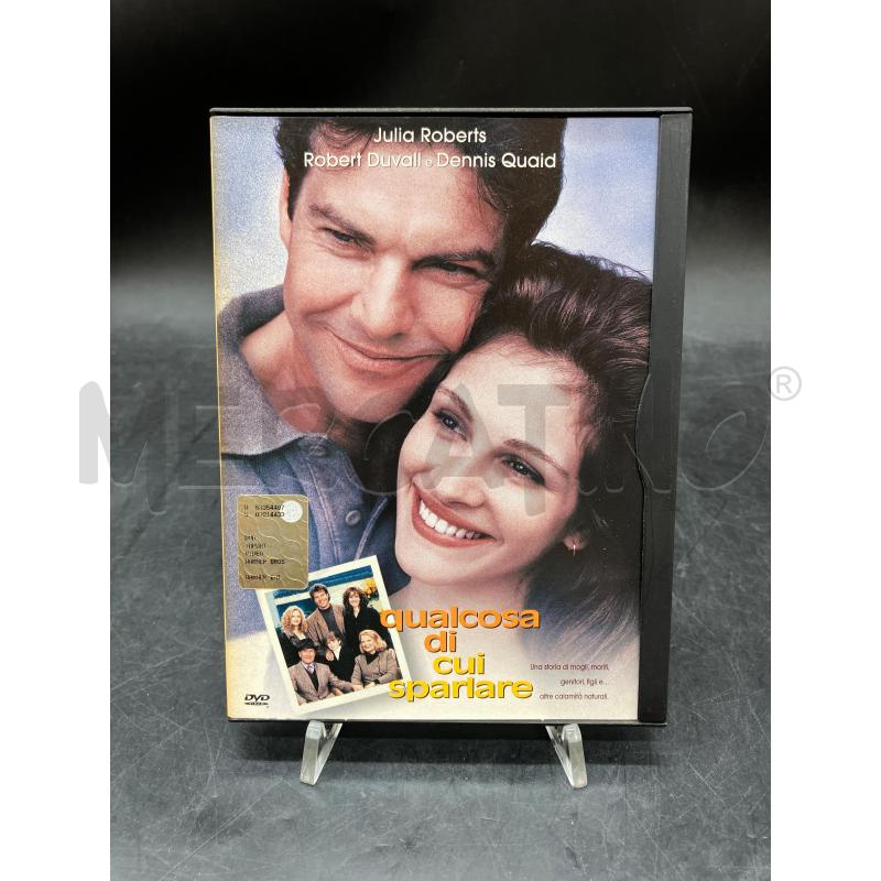DVD QUALCOSA DI CUI SPARLARE | Mercatino dell'Usato Roma eur 1
