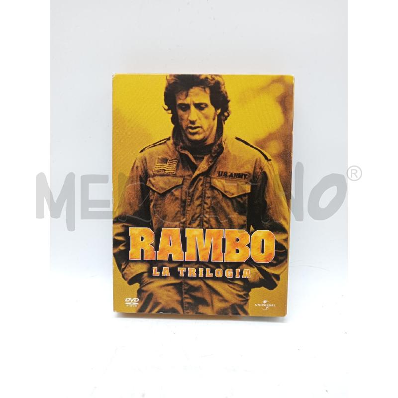 DVD RAMBO LA TRILOGIA | Mercatino dell'Usato Roma eur 1