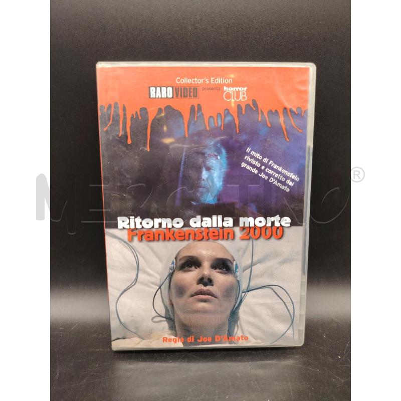 DVD RITORNO DALLA MORTE FRANKENSTEIN 2000 | Mercatino dell'Usato Roma eur 1