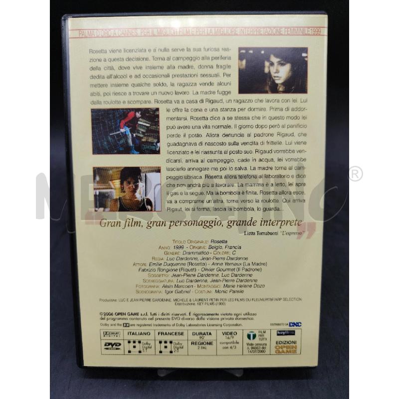DVD ROSETTA | Mercatino dell'Usato Roma eur 2