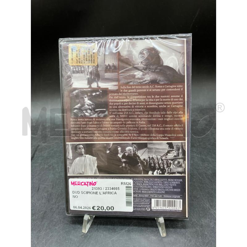 DVD SCIPIONE L'AFRICANO | Mercatino dell'Usato Roma eur 2