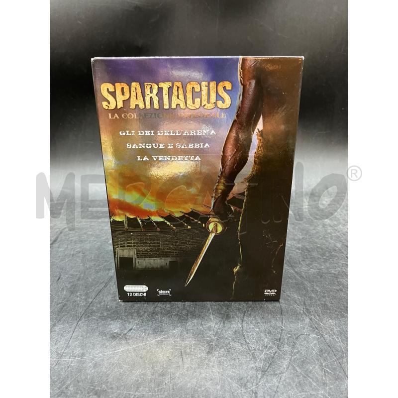DVD SPARTACUS LA COLLEZIONE INTEGRALE | Mercatino dell'Usato Roma eur 1