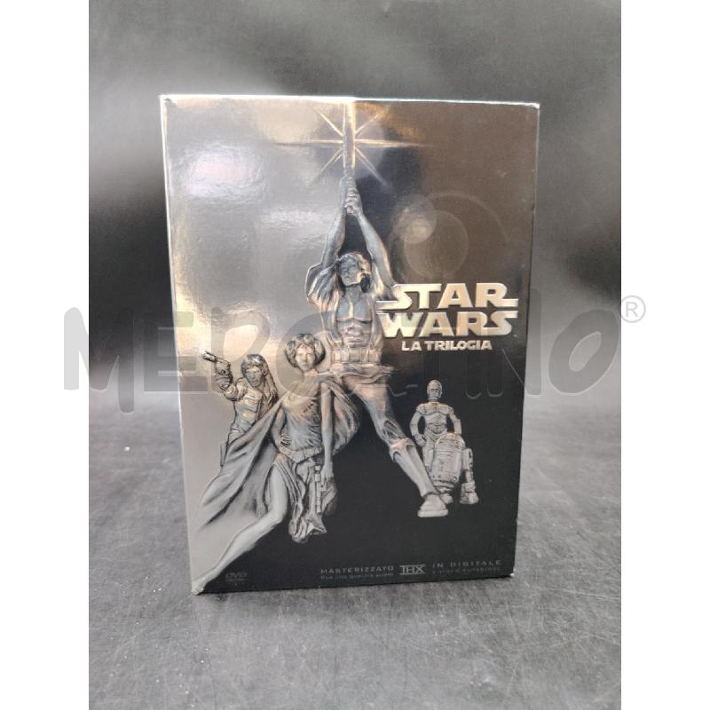 DVD STAR WARS LA TRILOGIA  | Mercatino dell'Usato Roma eur 1
