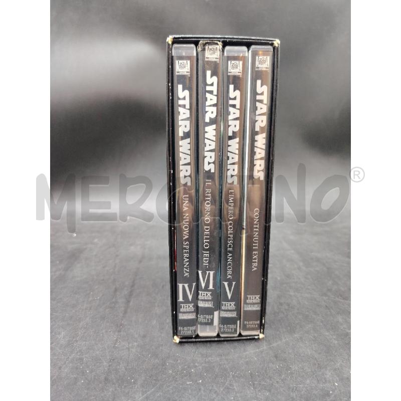 DVD STAR WARS LA TRILOGIA  | Mercatino dell'Usato Roma eur 2
