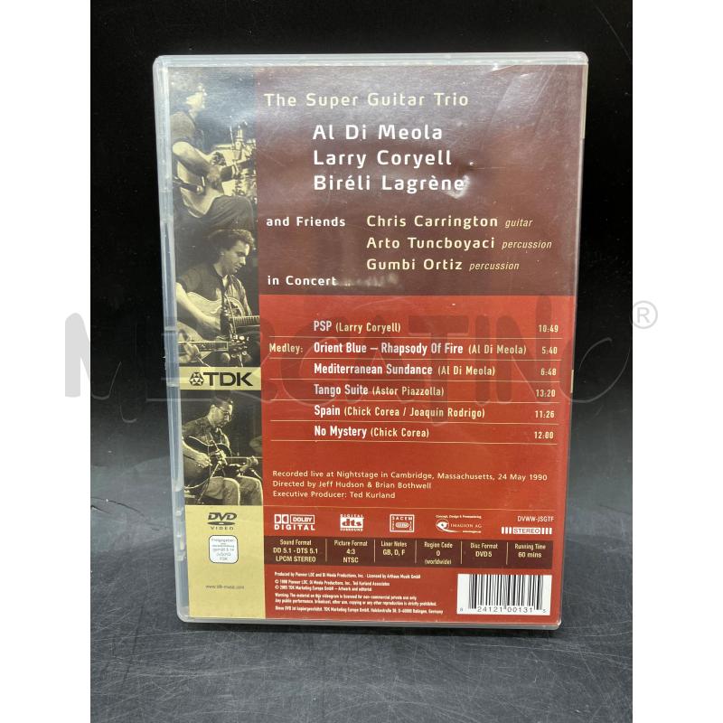 DVD THE SUPER GUITAR TRIO | Mercatino dell'Usato Roma eur 2