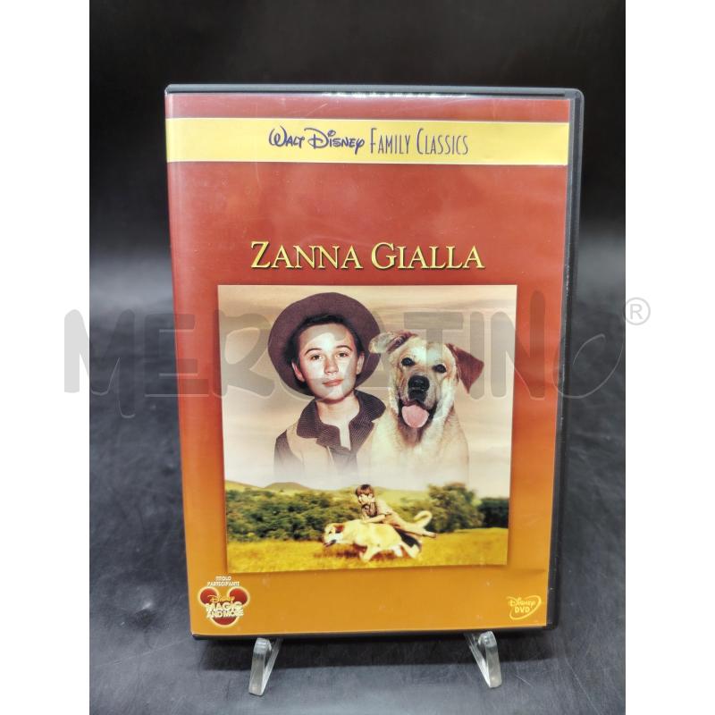 DVD ZANNA GIALLA | Mercatino dell'Usato Roma eur 1