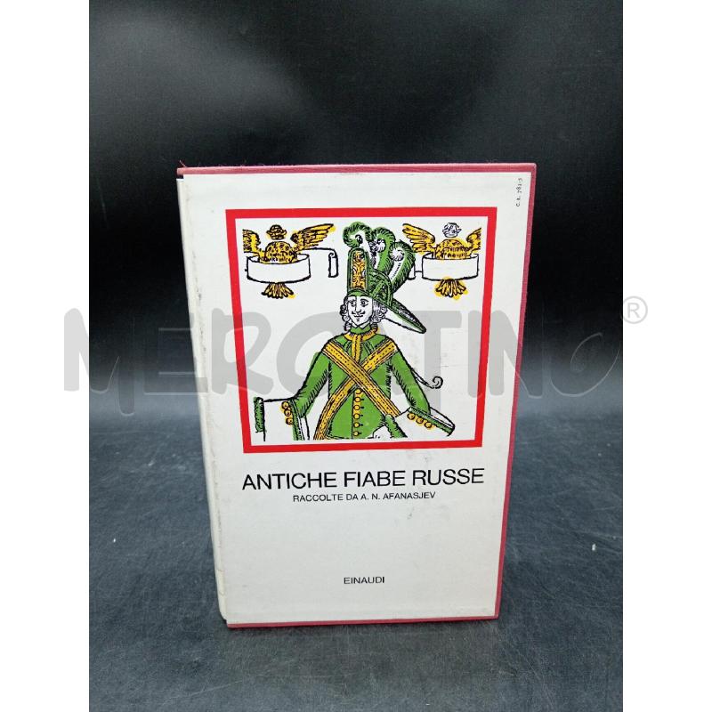 EINAUDI ANTICHE FIABE RUSSE RACCOLTE DA AFANASJEV | Mercatino dell'Usato Roma eur 2