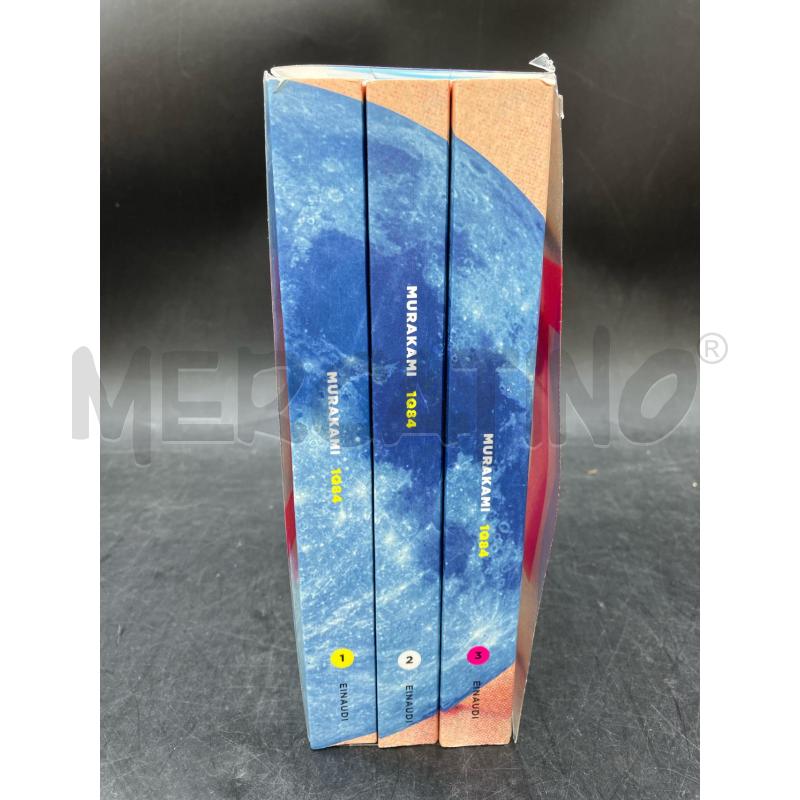 EINAUDI MURAKAMI 1Q84 TRILOGIA COMPLETA | Mercatino dell'Usato Roma eur 2