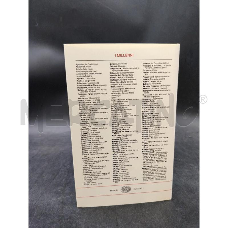 EINAUDI SABA IL CANZONIERE  | Mercatino dell'Usato Roma eur 2