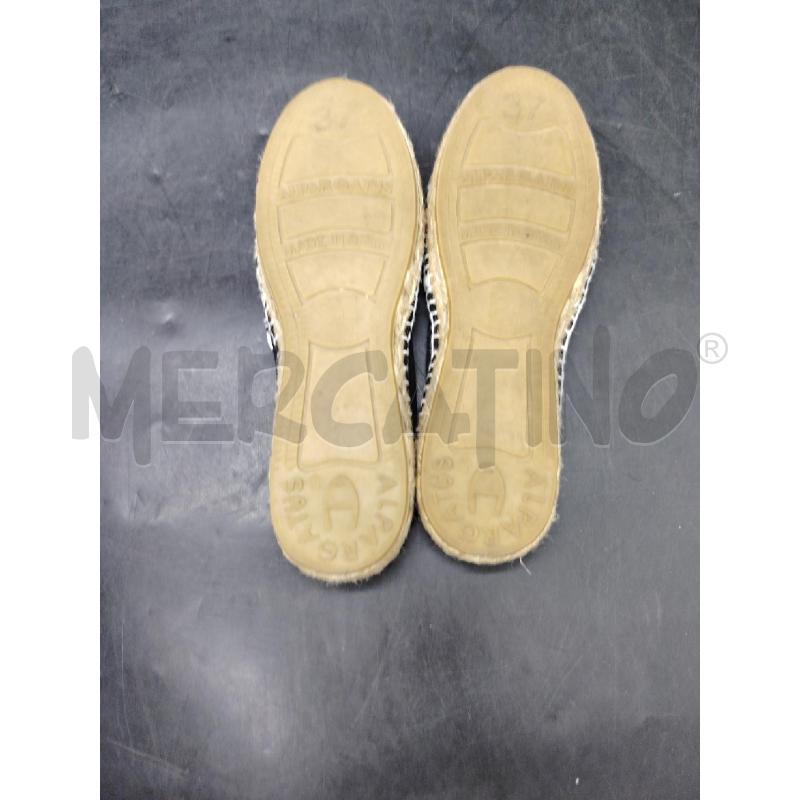 ESPADRILLAS D ALPARGATUS NERE FIORI RSS | Mercatino dell'Usato Roma eur 3