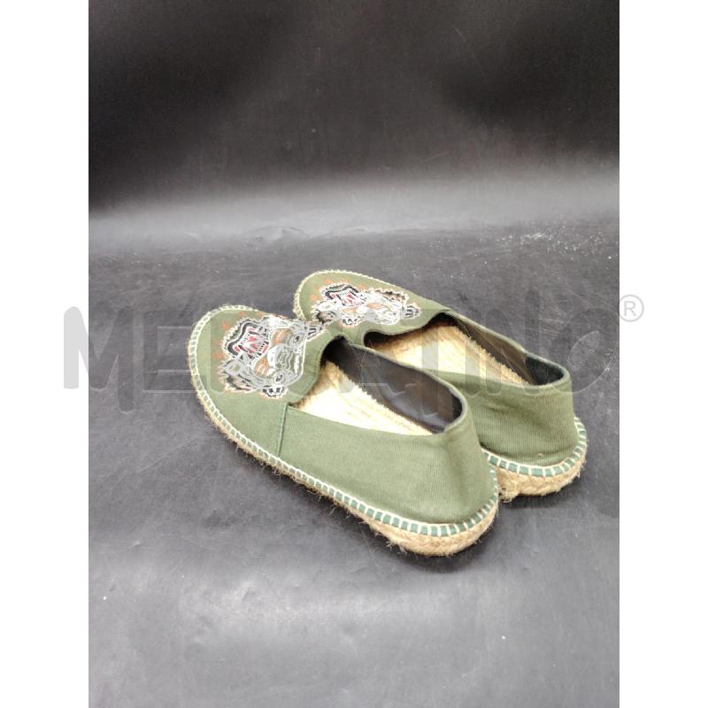 ESPADRILLAS D KENZO VERDE  | Mercatino dell'Usato Roma eur 2