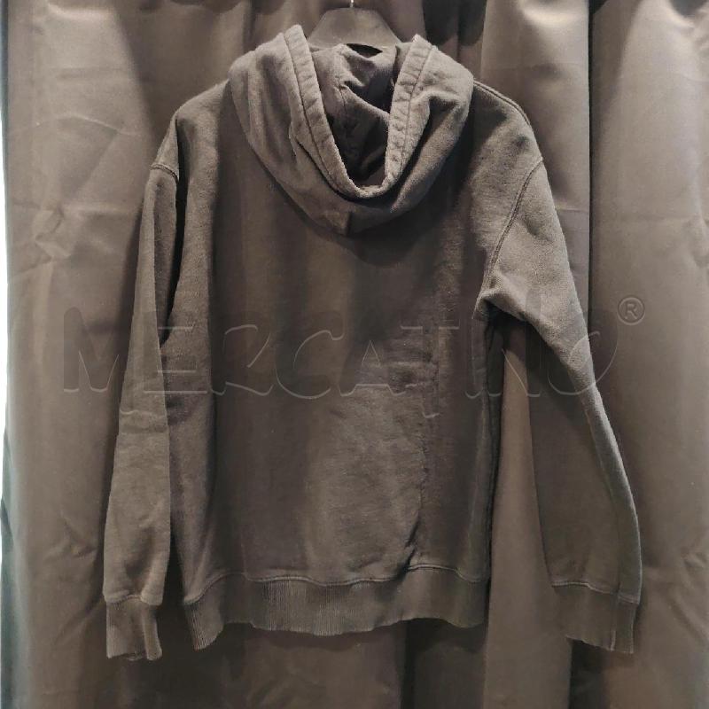 FELPA D OFF WHITE NE SCRITTA BIA CAPPUCC  | Mercatino dell'Usato Roma eur 3