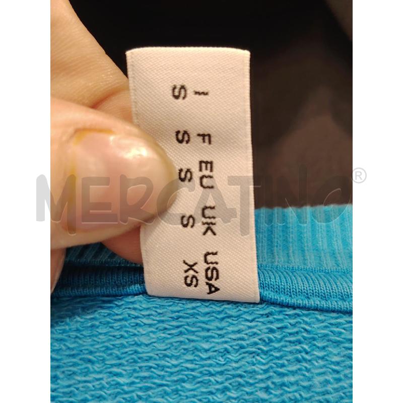 FELPA U MOSCHINO AZZ ORSETTO  | Mercatino dell'Usato Roma eur 2