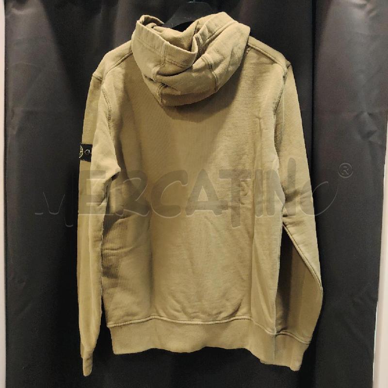 FELPA U STONE ISLAND VE ZIP CAPPUCC | Mercatino dell'Usato Roma eur 3