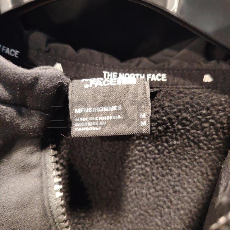 FELPA U  THE NORTH FACE NERA CAPPUCC LATI PUNTINI  | Mercatino dell'Usato Roma eur 2