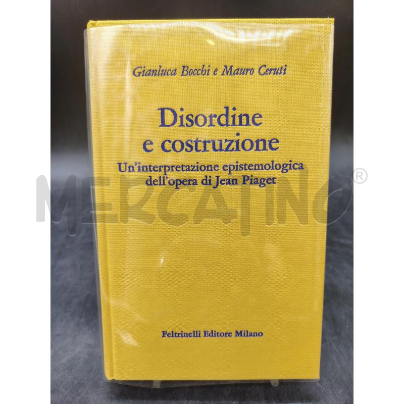 FELTRINELLI CERUTI DISORDINE E COSTRUZIONE 1981 | Mercatino dell'Usato Roma eur 1