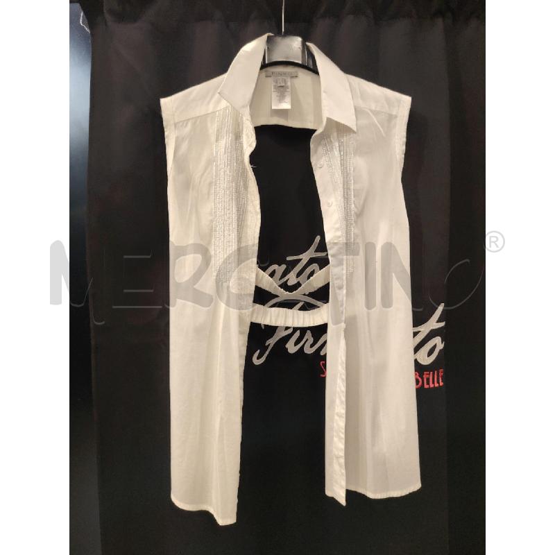 FINTA CAMICIA D PINKO BIA | Mercatino dell'Usato Roma eur 1
