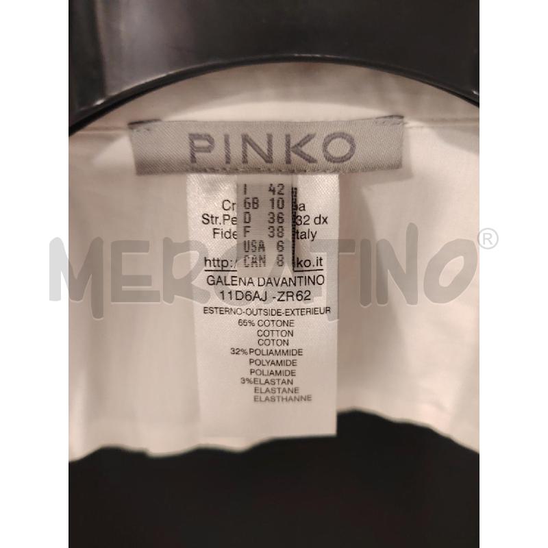 FINTA CAMICIA D PINKO BIA | Mercatino dell'Usato Roma eur 2