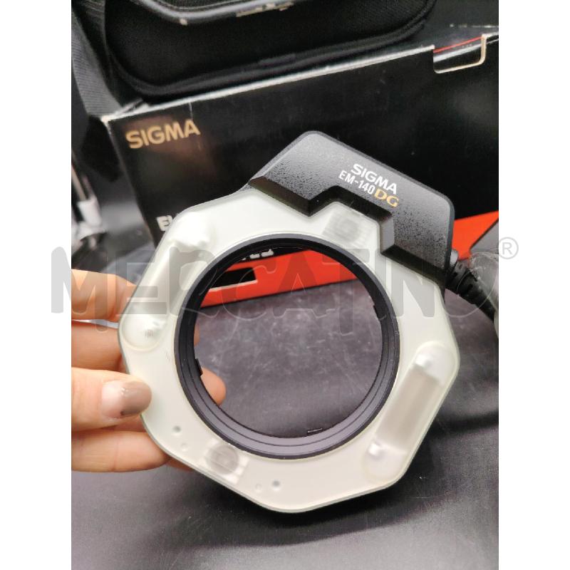 FLASH SIGMA MACRO EM-140 DG PER CANON | Mercatino dell'Usato Roma eur 3