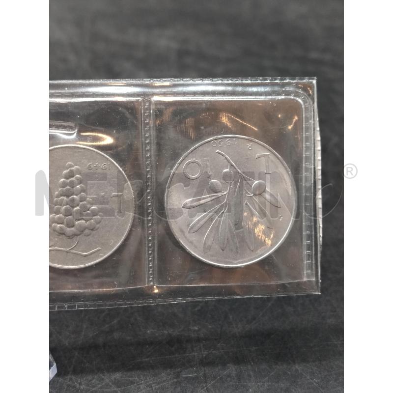 FOGLIO MONETE REPUBBLICA | Mercatino dell'Usato Roma eur 2