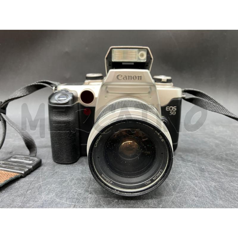 FOTOCAMERA CANON EOS 50 28-90MM | Mercatino dell'Usato Roma eur 2